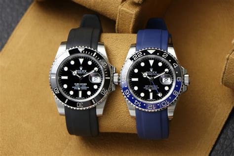 rubber strap for rolex submariner.